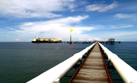 Current loading jetty.